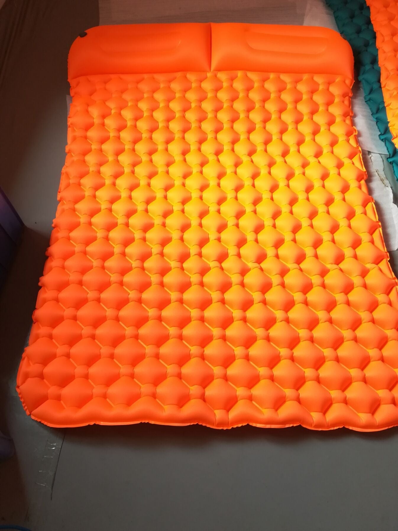 2 Person Self-inflating Camping Mattress - Blue Force Sports