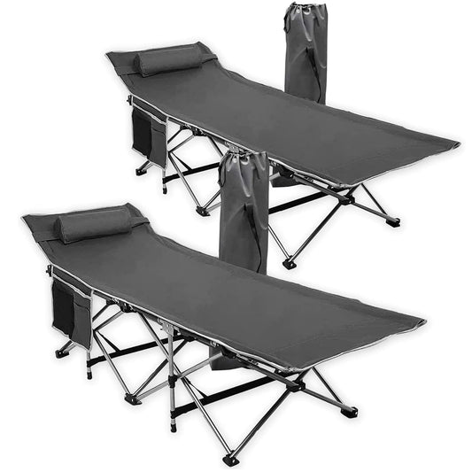 Zone Tech Folding Camping Cot Bed for Adults & Kids Outdoor Accessories